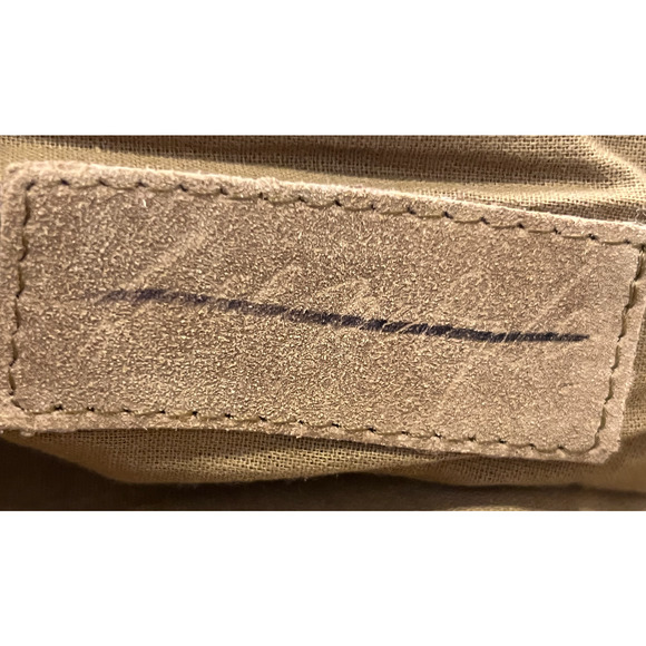 NEW FREE PEOPLE BRONZE AGE BROWN ZAHARA SUEDE MESSENGER CROSSBODY BAG PURSE - Picture 8 of 10